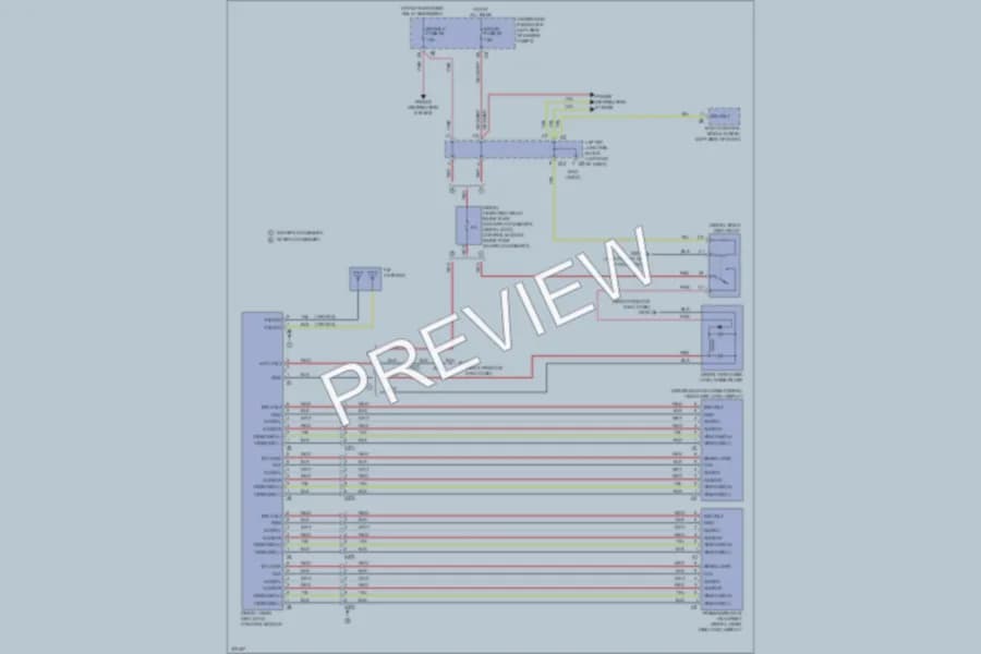2012 GMC K2500YukonXL Radio wiring diagram preview