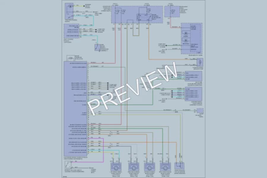 2012 GMC Terrain Anti Lock Brakes wiring diagram preview