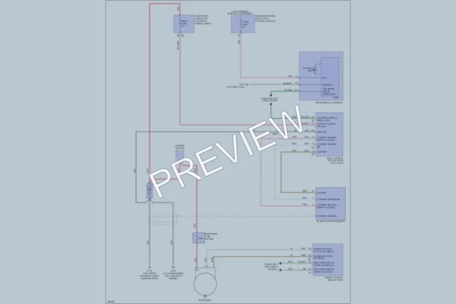 2012 GMC Terrain Starting Charging wiring diagram preview