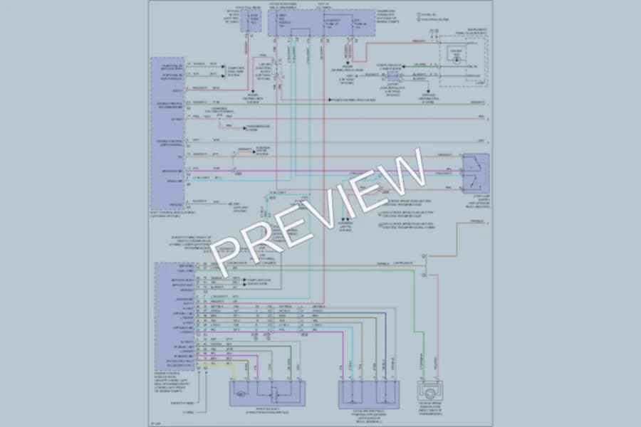 2012 GMC YukonDenali Cruise Control wiring diagram preview