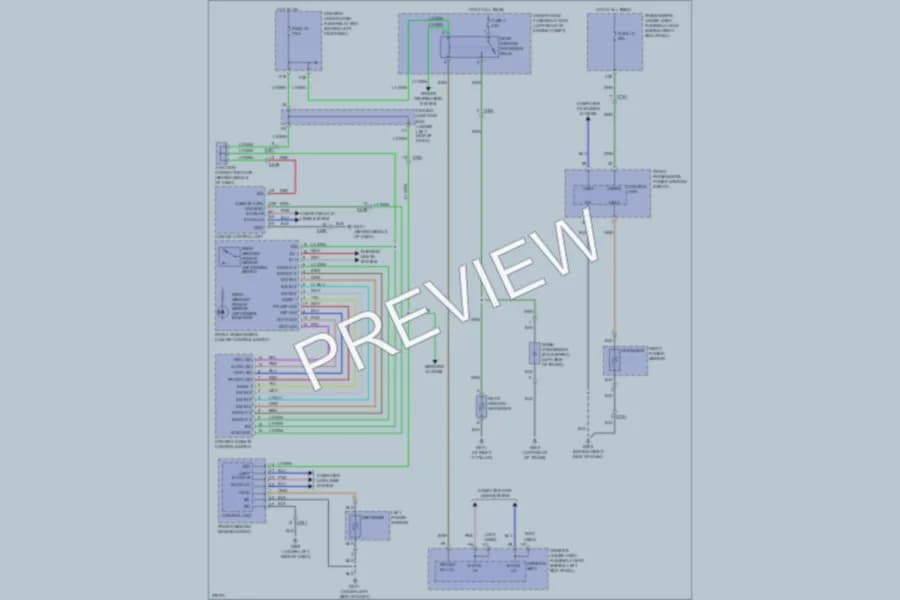 2012 Honda Accord Defoggers wiring diagram preview