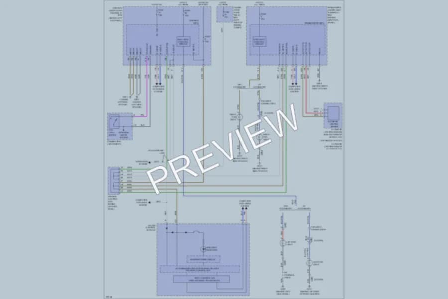 2012 Honda Accord Headlights wiring diagram preview
