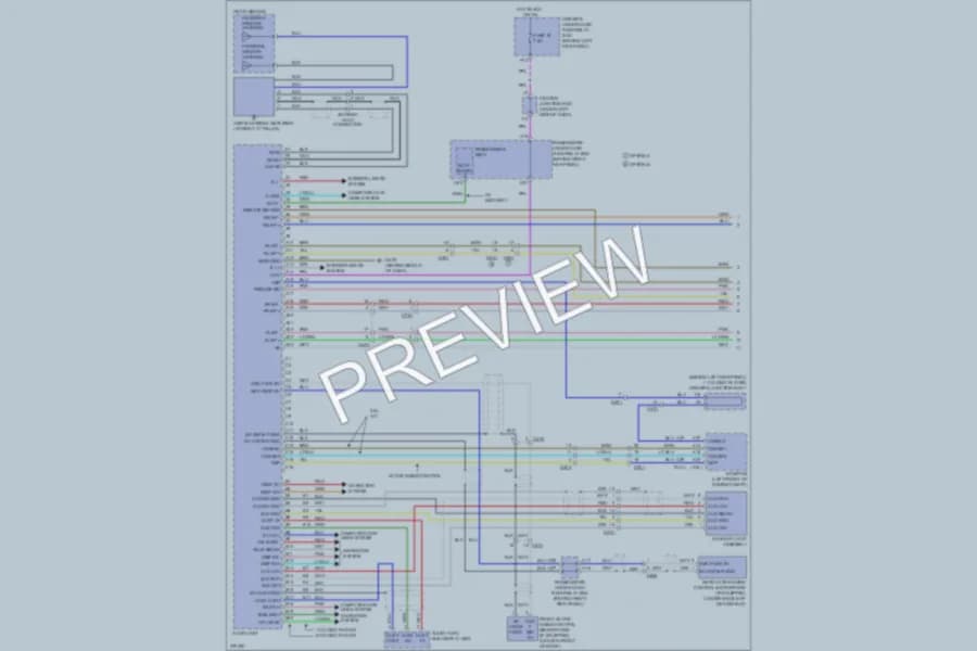 2012 Honda Accord Radio wiring diagram preview