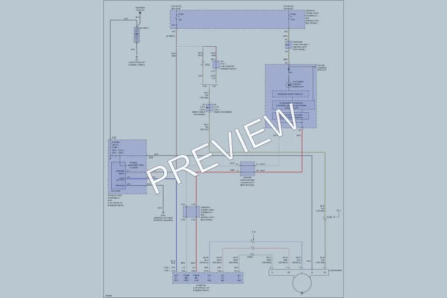 2012 Honda Accord Starting Charging wiring diagram preview