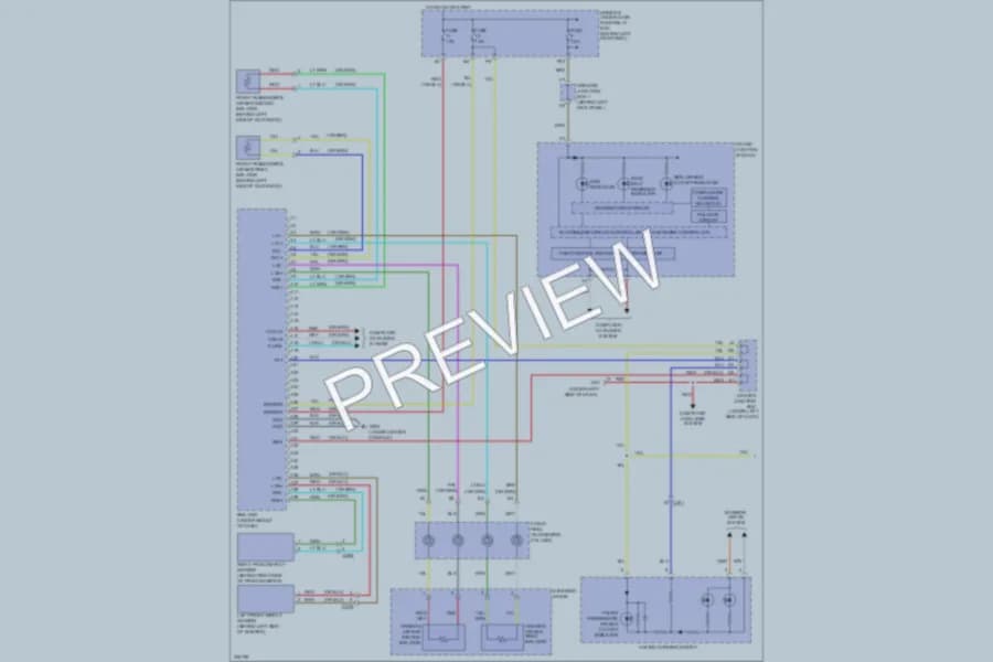 2012 Honda Accord Supplemental Restraints wiring diagram preview