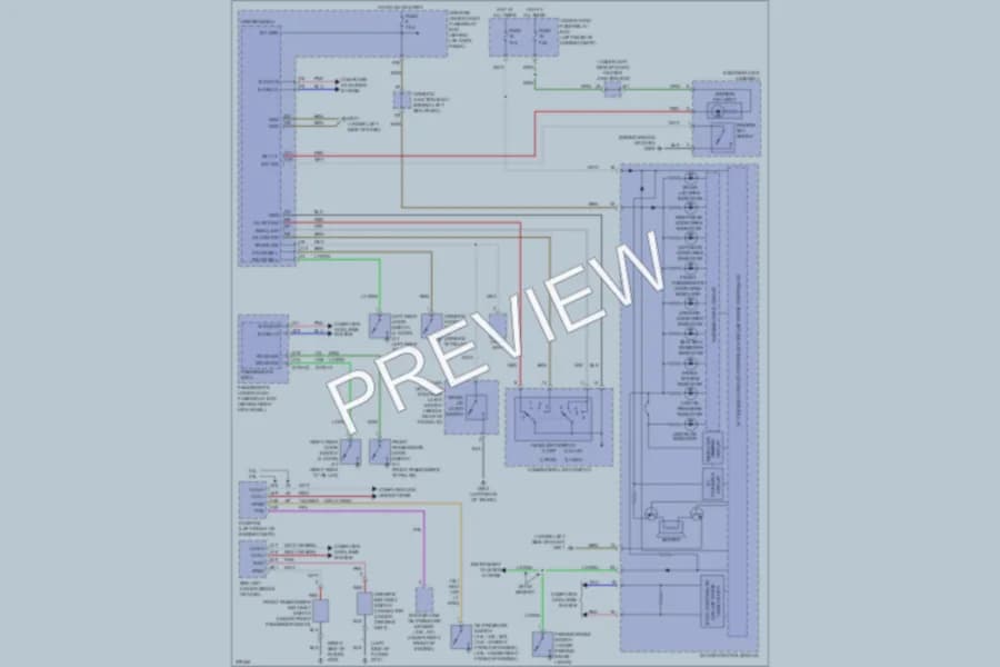 2012 Honda Accord Warning Systems wiring diagram preview
