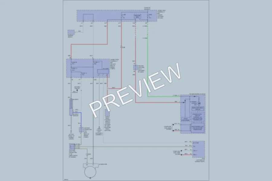 2012 Honda CRV Starting Charging wiring diagram preview