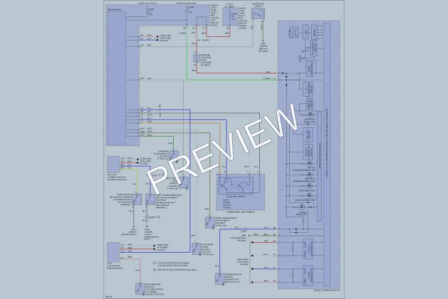 2012 Honda CRV Warning Systems wiring diagram preview