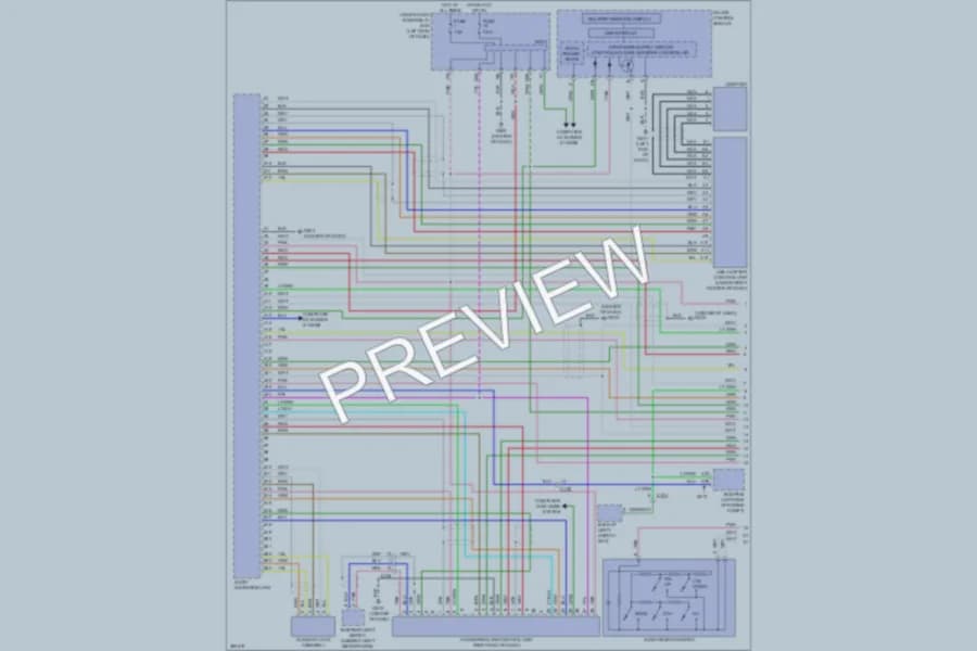 2012 Honda CRZ Navigation wiring diagram preview