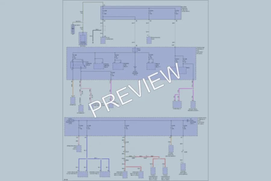 2012 Honda CRZ Power Distribution wiring diagram preview