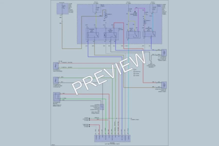 2012 Honda Civic Cooling Fan wiring diagram preview