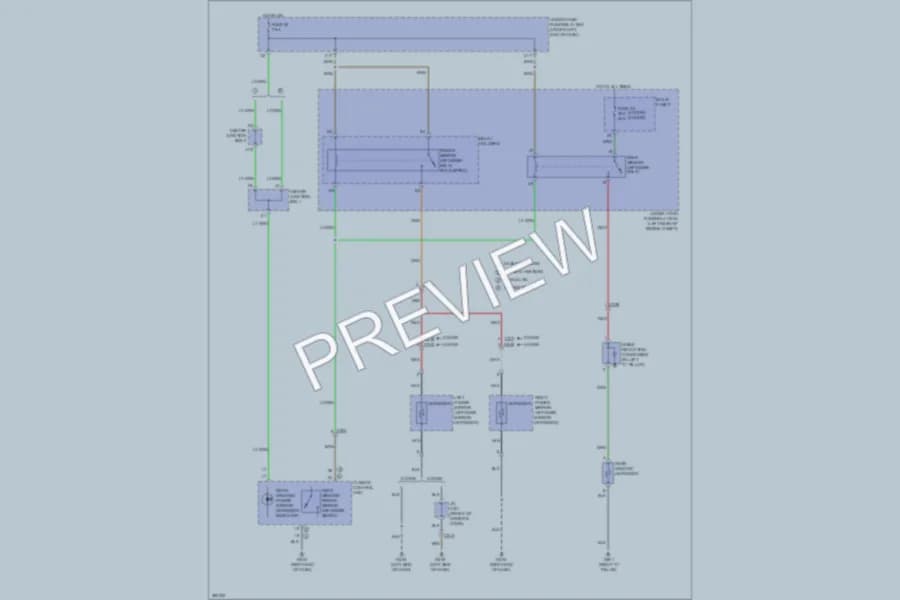 2012 Honda Civic Defoggers wiring diagram preview