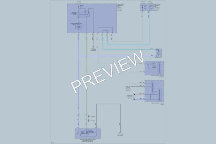 2012 Honda Civic Trunk Tailgate Fuel Door wiring diagram preview