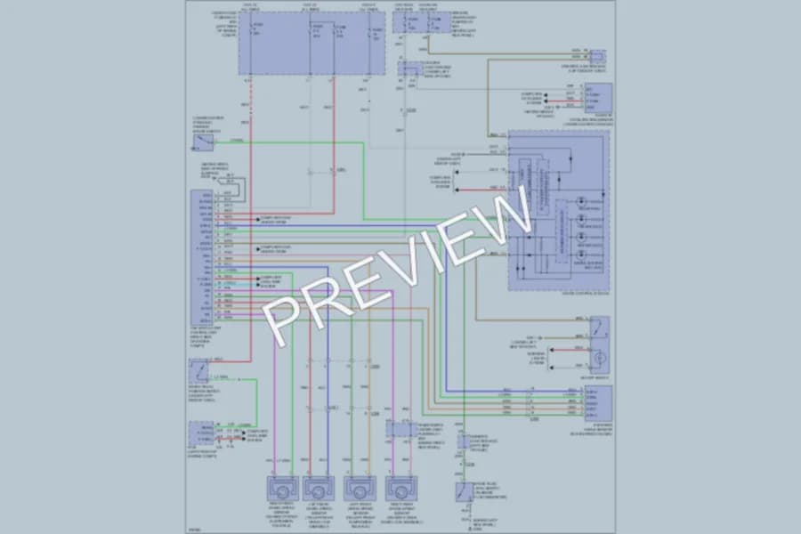 2012 Honda Crosstour Anti Lock Brakes wiring diagram preview