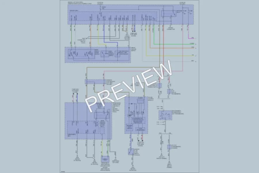 2012 Honda Crosstour Wiper Washer wiring diagram preview