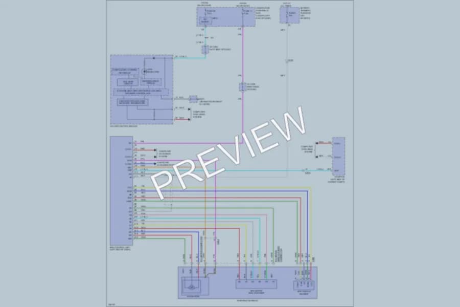 2012 Honda Fit Electronic Power Steering wiring diagram preview