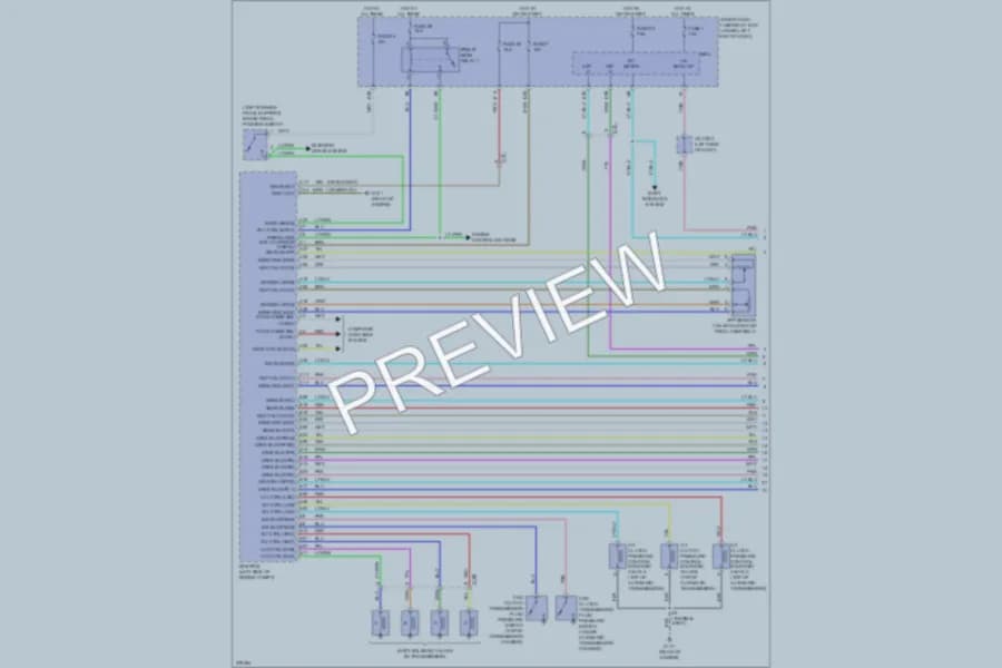 2012 Honda Fit Transmission wiring diagram preview