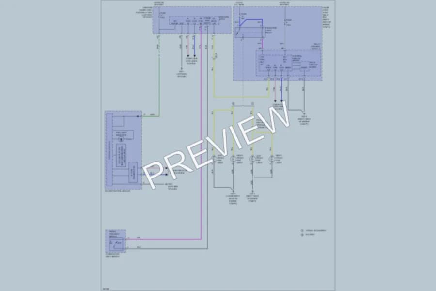 2012 Honda Odyssey Headlights wiring diagram preview
