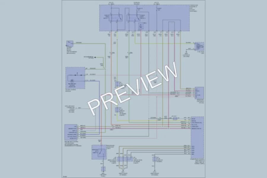 2012 Honda Ridgeline Anti Theft wiring diagram preview