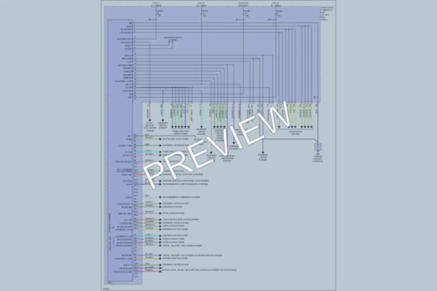 2012 Honda Ridgeline Body Control Modules wiring diagram preview