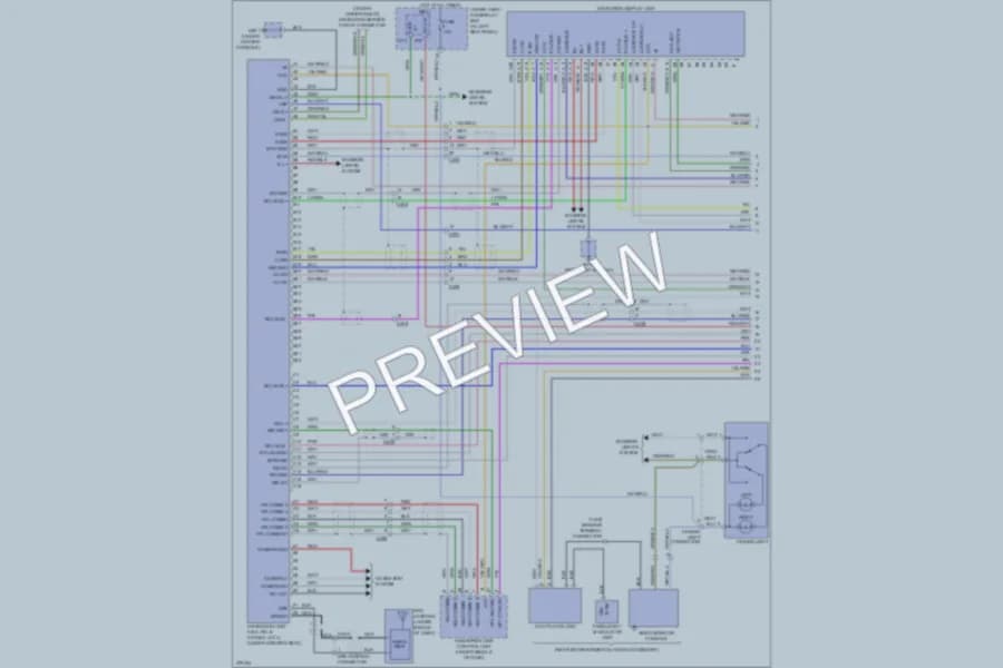 2012 Honda Ridgeline Radio wiring diagram preview