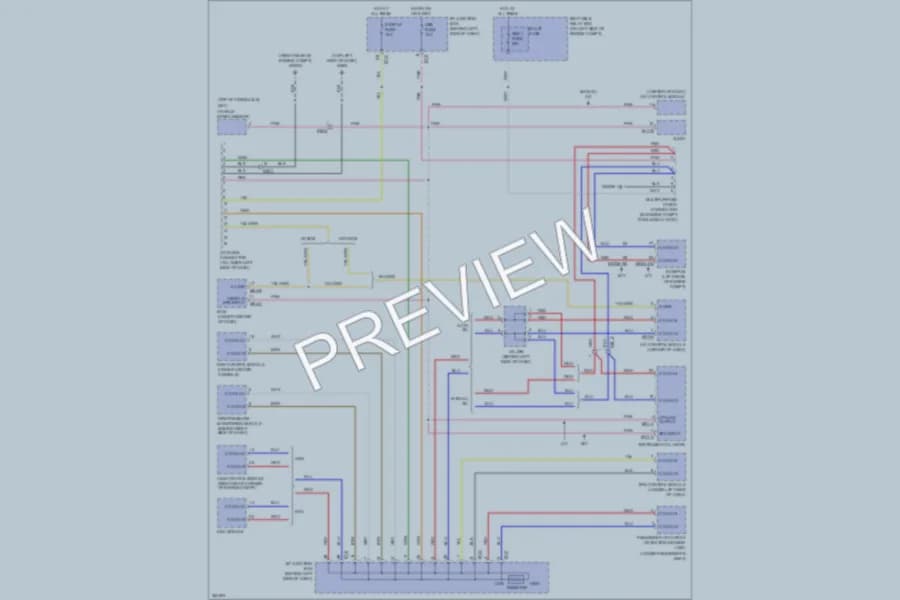 2012 Hyundai Accent Computer Data Lines wiring diagram preview