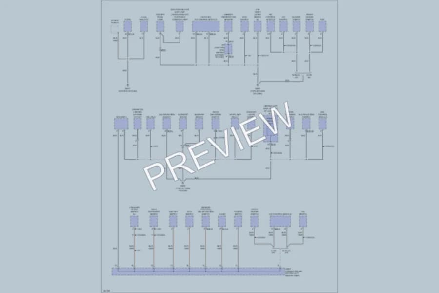 2012 Hyundai Accent Ground Distribution wiring diagram preview