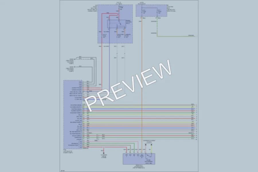 2012 Hyundai Accent Transmission wiring diagram preview
