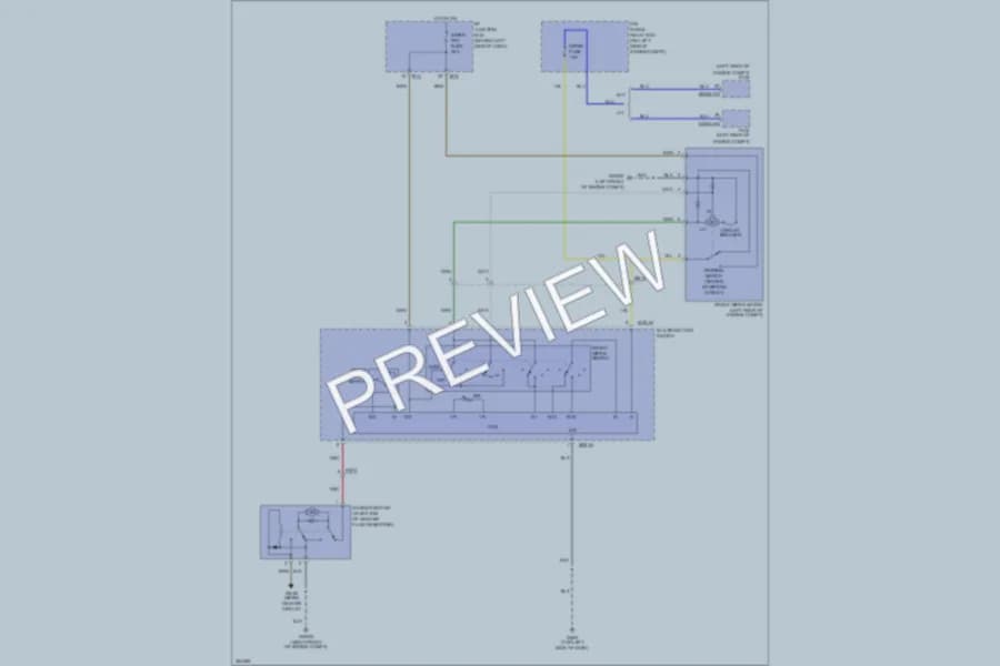 2012 Hyundai Accent Wiper Washer wiring diagram preview