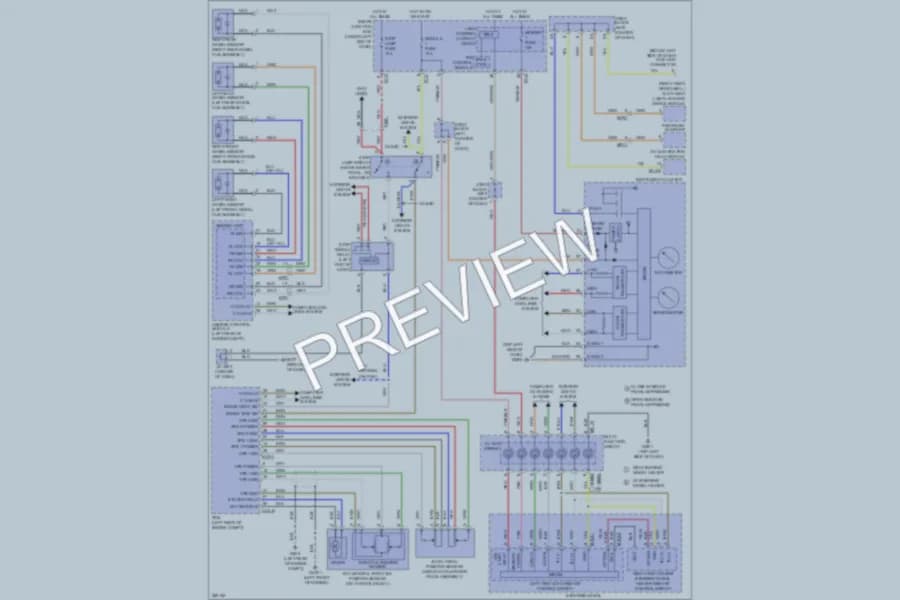 2012 Hyundai Azera Cruise Control wiring diagram preview