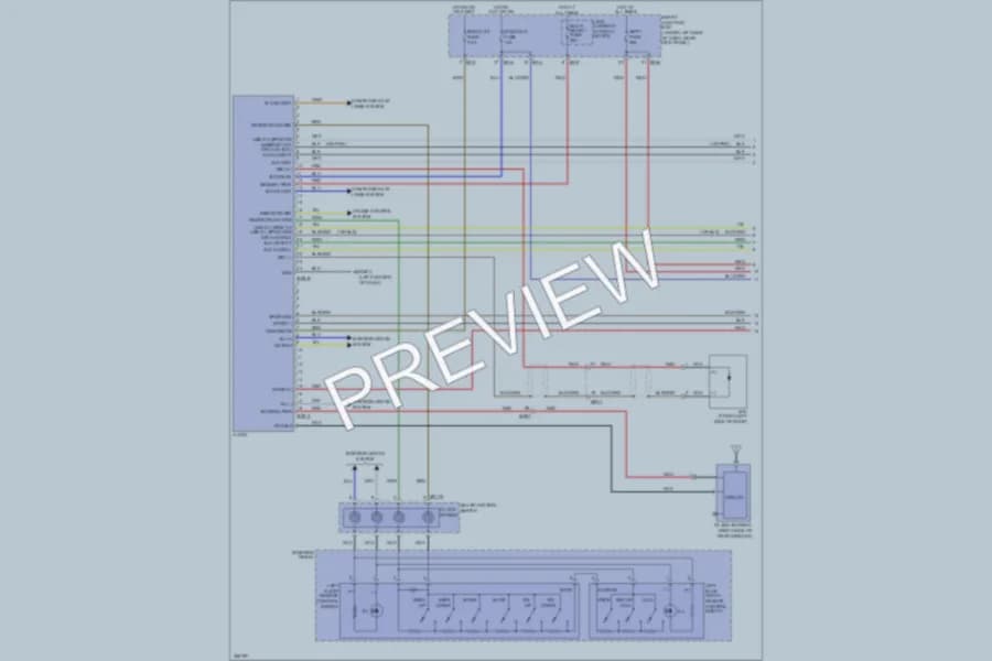 2012 Hyundai Elantra Radio wiring diagram preview