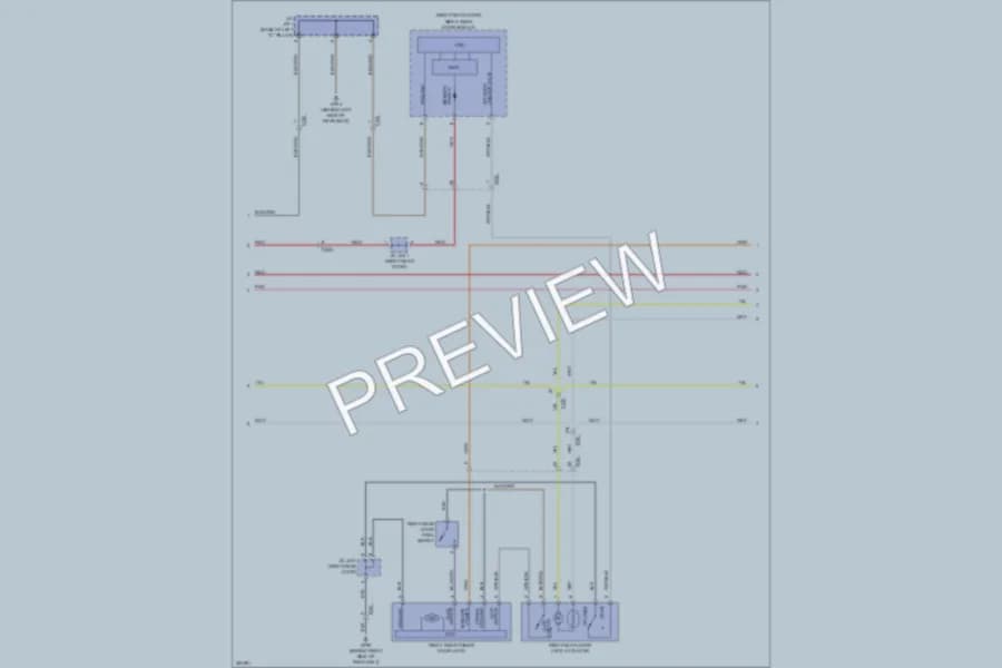 2012 Hyundai Equus Anti Theft wiring diagram preview