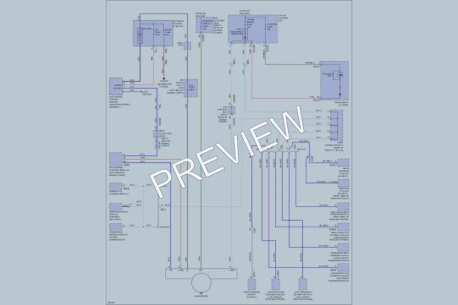 2012 Hyundai Equus Starting Charging wiring diagram preview