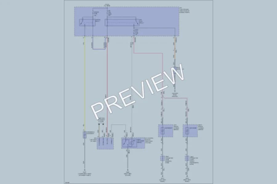 2012 Hyundai Genesis Defoggers wiring diagram preview