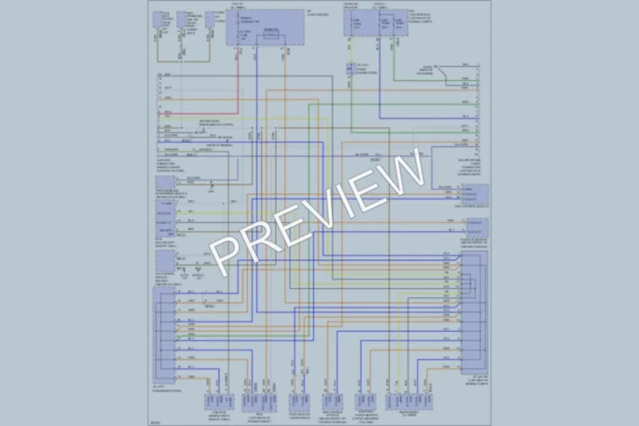 2012 Hyundai SantaFe Computer Data Lines wiring diagram preview