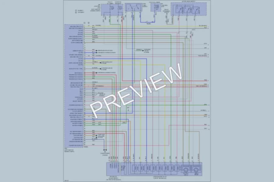 2012 Hyundai SantaFe Engine Performance wiring diagram preview