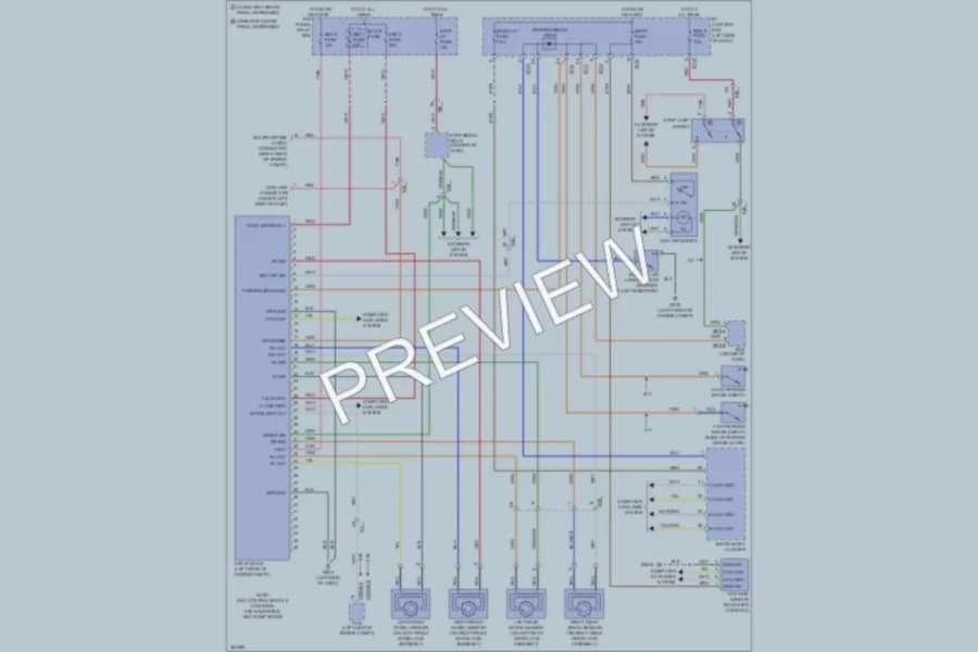 2012 Hyundai Sonata Anti Lock Brakes wiring diagram preview
