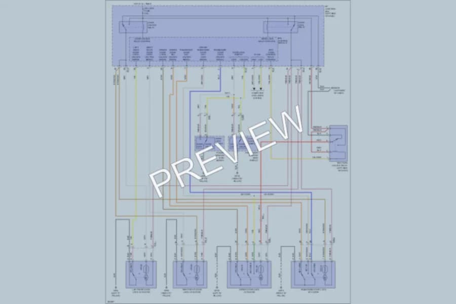 2012 Hyundai Sonata Anti Theft wiring diagram preview