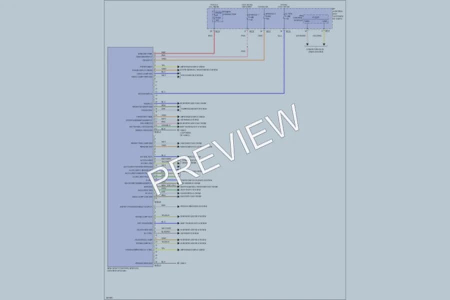 2012 Hyundai Sonata Body Control Modules wiring diagram preview