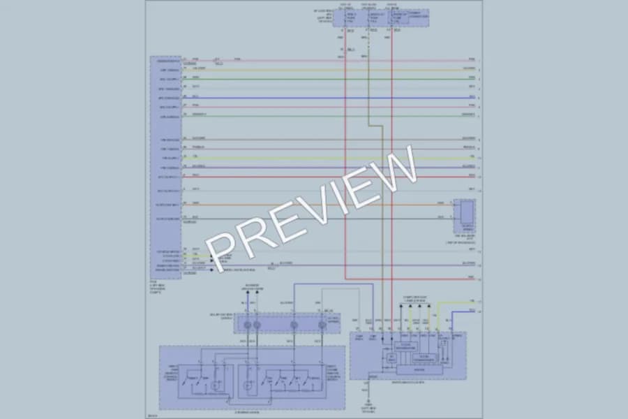 2012 Hyundai Sonata Cruise Control wiring diagram preview