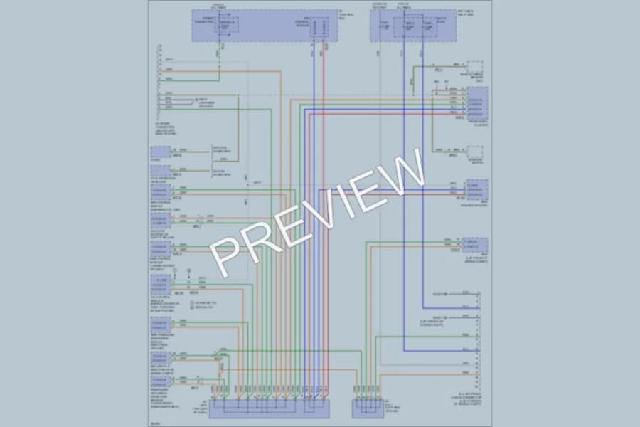 2012 Hyundai Tucson Computer Data Lines wiring diagram preview