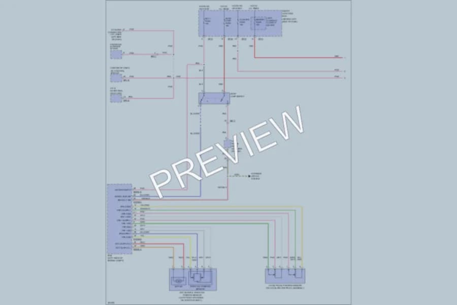 2012 Hyundai Veloster Cruise Control wiring diagram preview