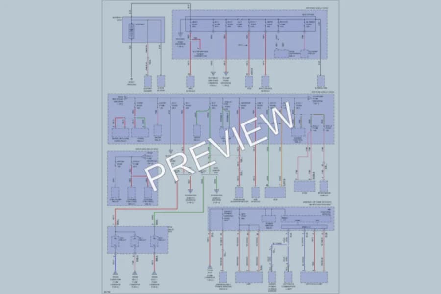 2012 Hyundai Veloster Power Distribution wiring diagram preview