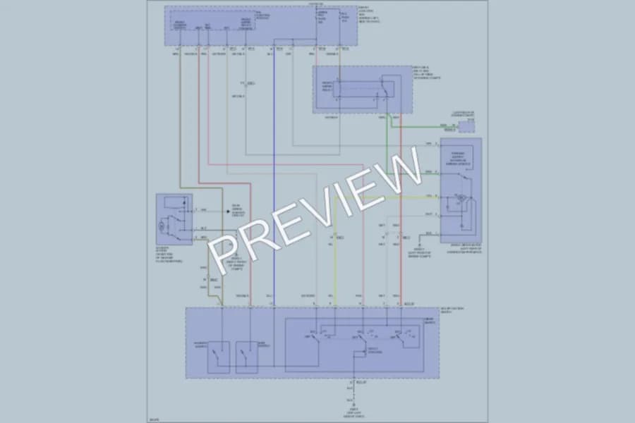 2012 Hyundai Veloster Wiper Washer wiring diagram preview