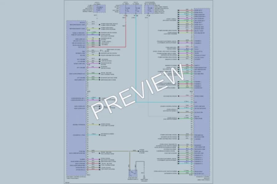 2012 Infiniti EX35 Body Control Modules wiring diagram preview