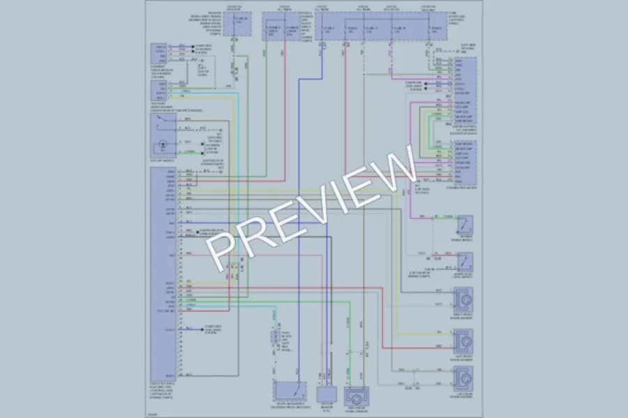 2012 Infiniti FX50 Anti Lock Brakes wiring diagram preview