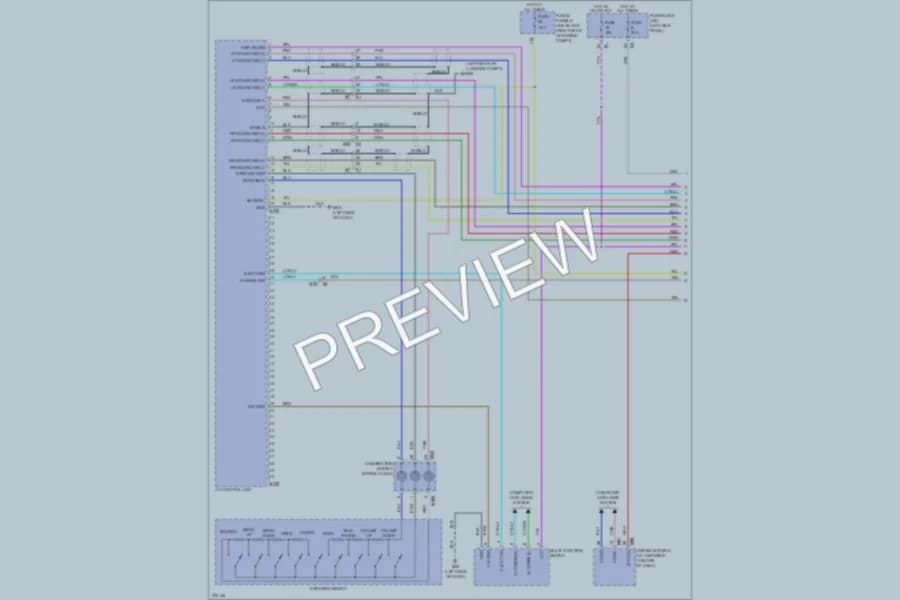 2012 Infiniti FX50 Radio wiring diagram preview