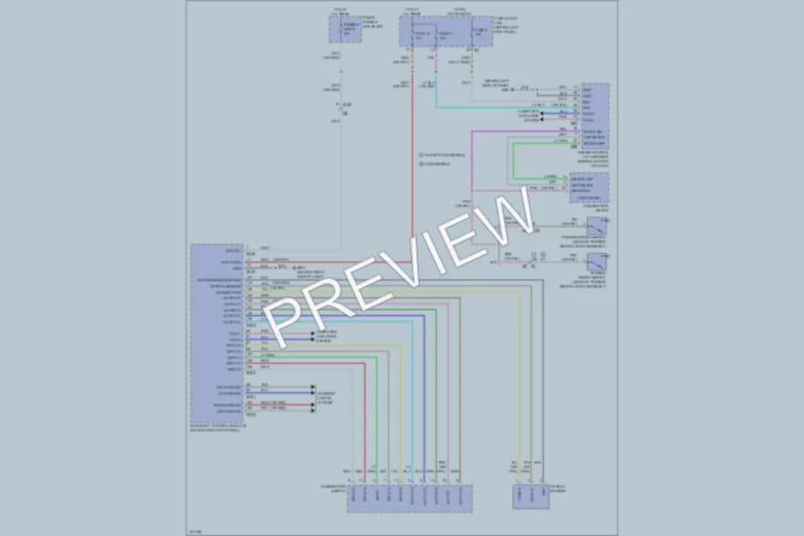 2012 Infiniti G25 Headlights wiring diagram preview
