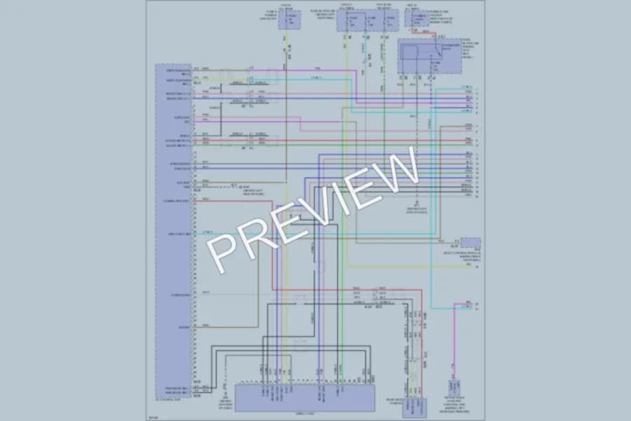 2012 Infiniti G37 Navigation wiring diagram preview