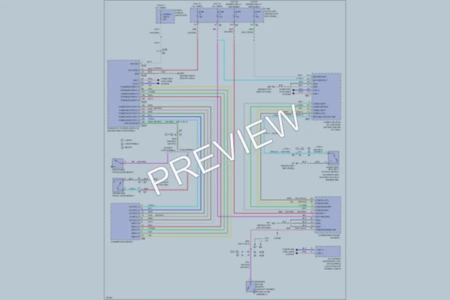 2012 Infiniti G37x Warning Systems wiring diagram preview